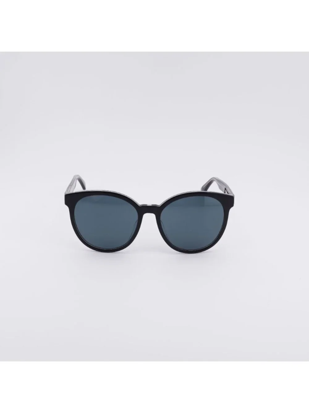 Moschino MOS151/F/S 07C5 IR Sunglasses Black Round Frame, Grey Lenses